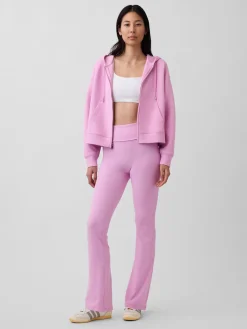 GapFit Smooth Foldover Mini Flare Leggings