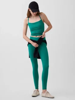 GapFit Smooth Racerback Crop Tank Top