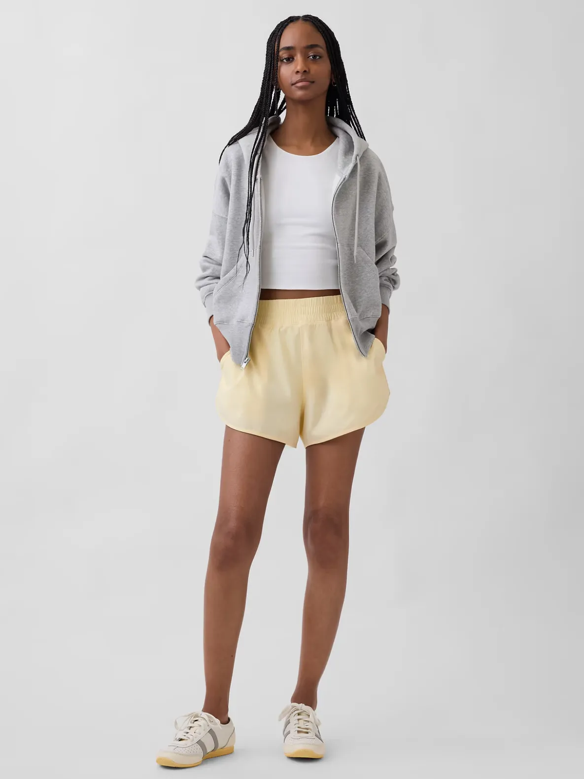 GapFit Tech High Rise Running Shorts