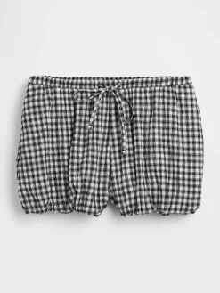Gingham Easy Bubble Shorts