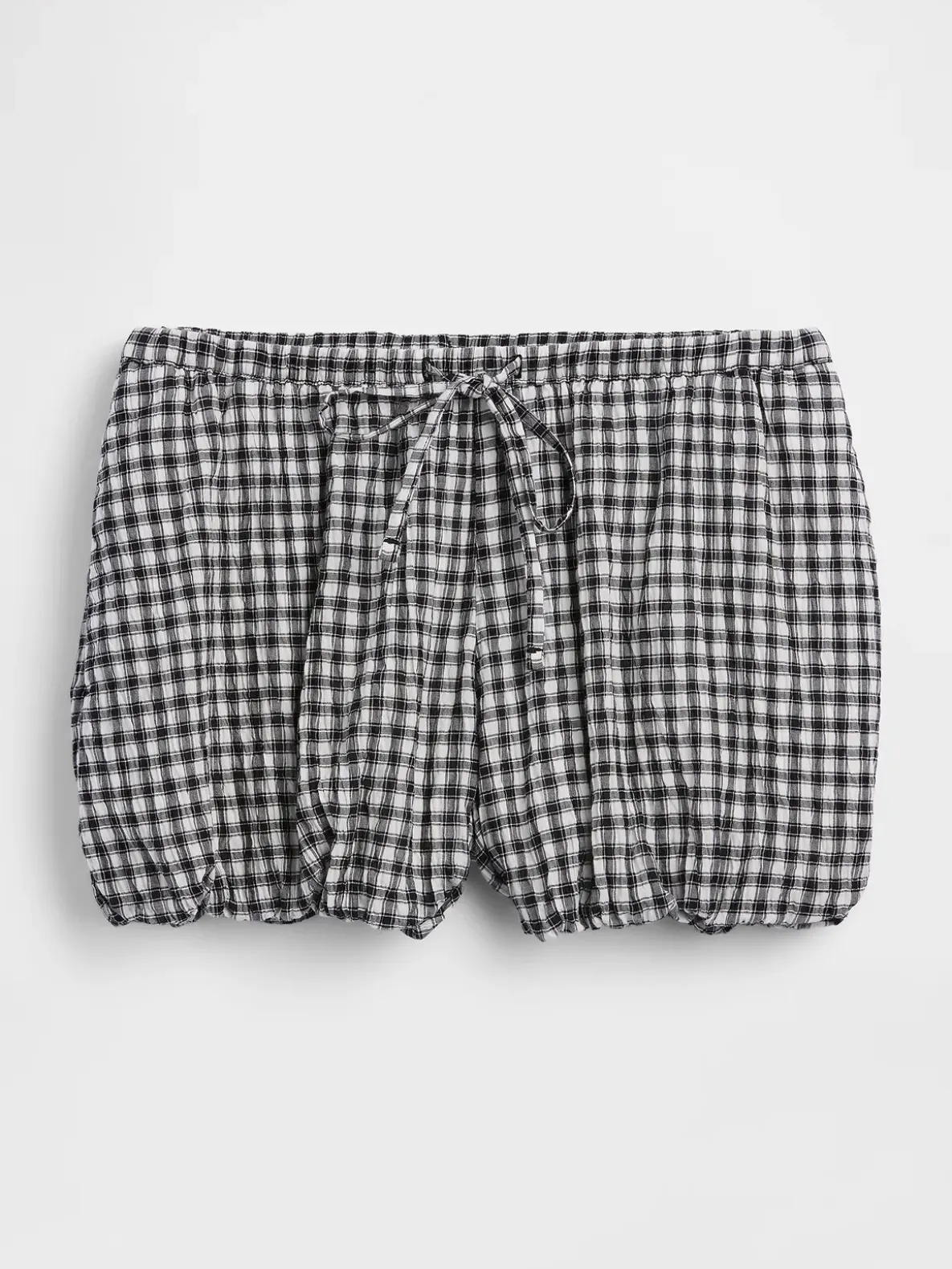 Gingham Easy Bubble Shorts