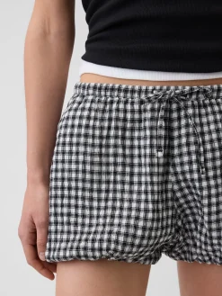 Gingham Easy Bubble Shorts
