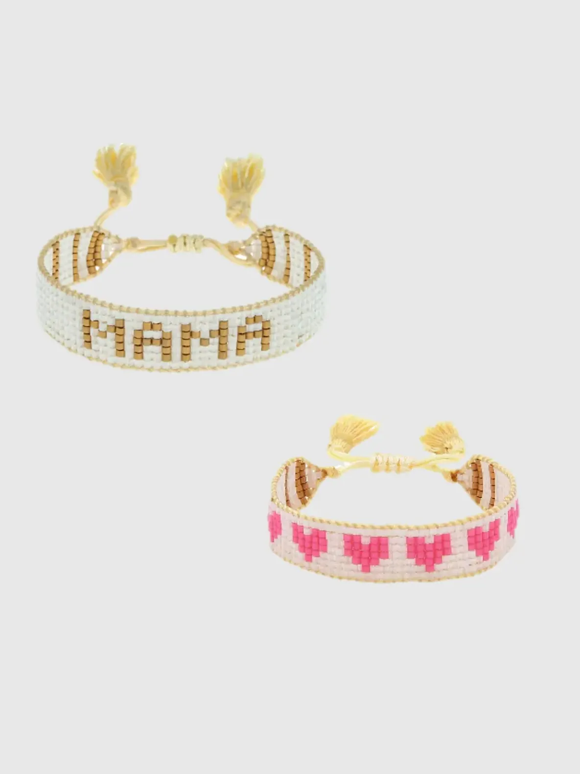 HART Mini and Me Gold MAMA and Pink Hearts