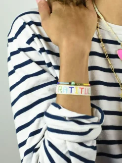 HART Rainbow Gratitude Beaded Bracelet