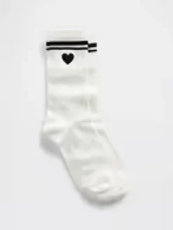 Heart Crew Socks