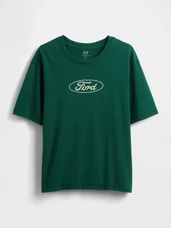 Heavyweight Ford Graphic Crop T-Shirt