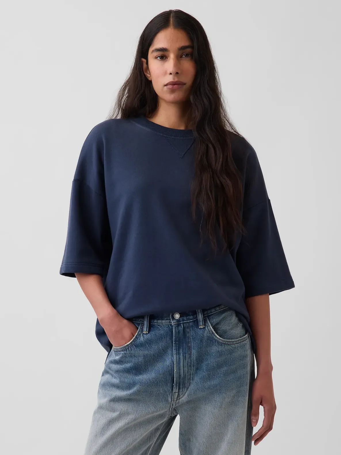 Heavyweight French Terry Oversized Sweatshirt