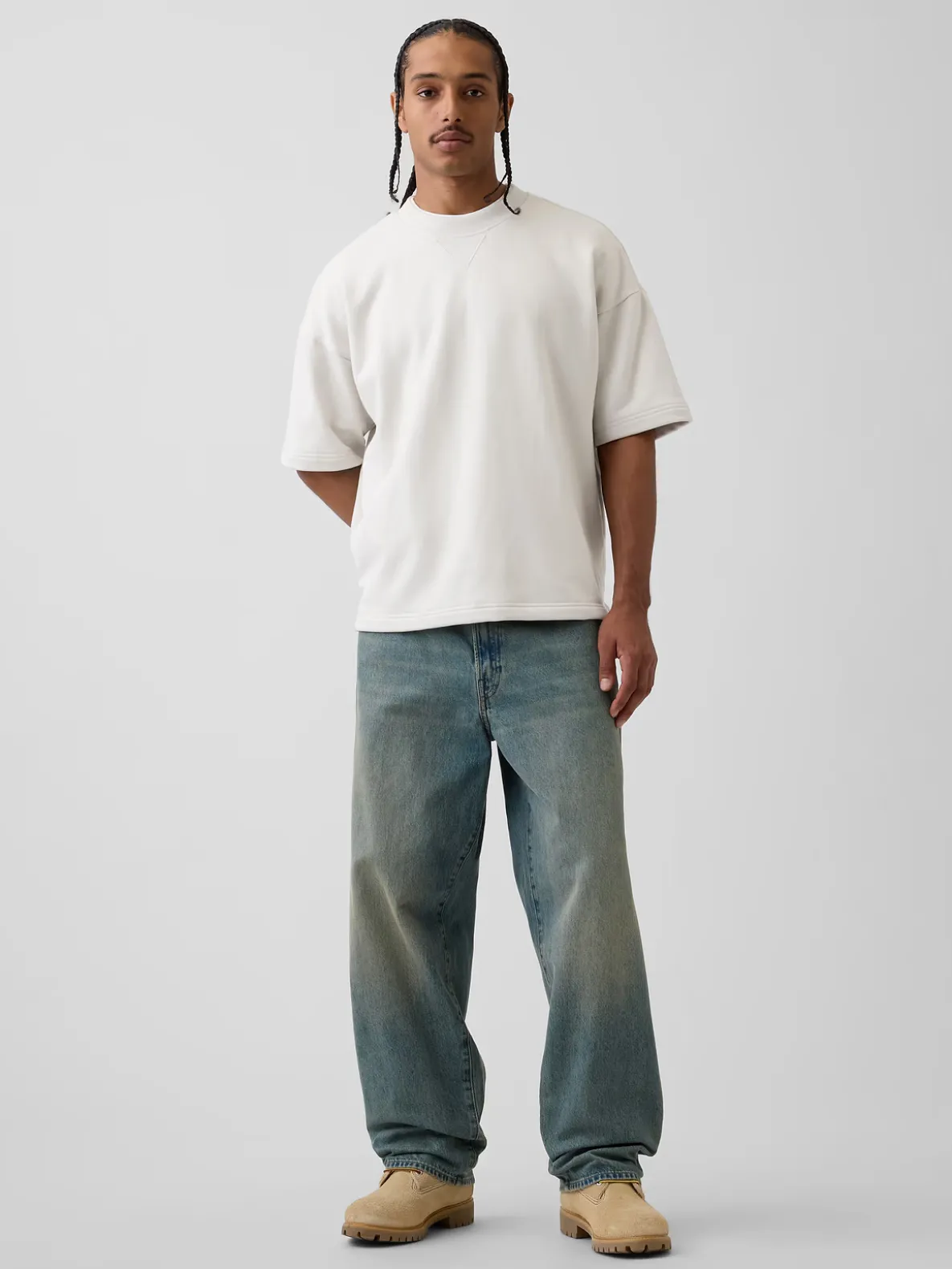 Heavyweight French Terry Oversized Sweatshirt