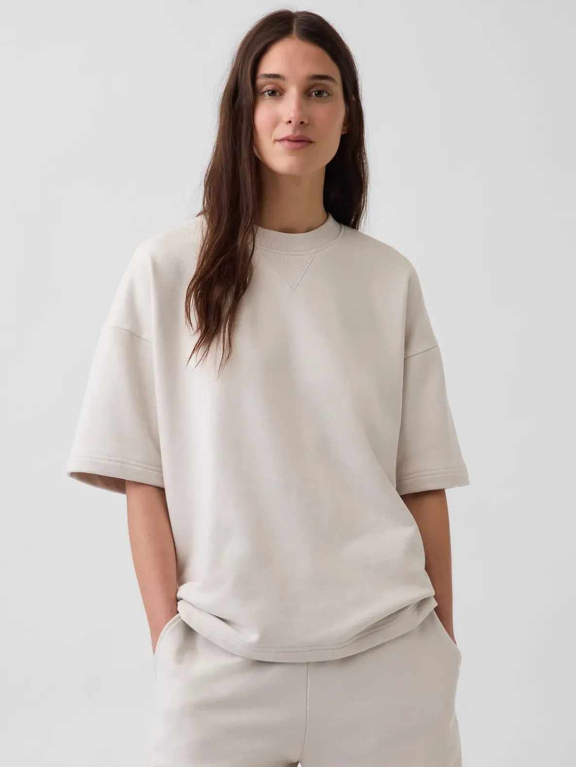 Heavyweight French Terry Oversized Sweatshirt