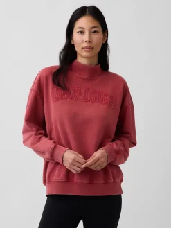 Heavyweight French Terry Oversized Mockneck Sweatshirt