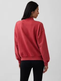 Heavyweight French Terry Oversized Mockneck Sweatshirt