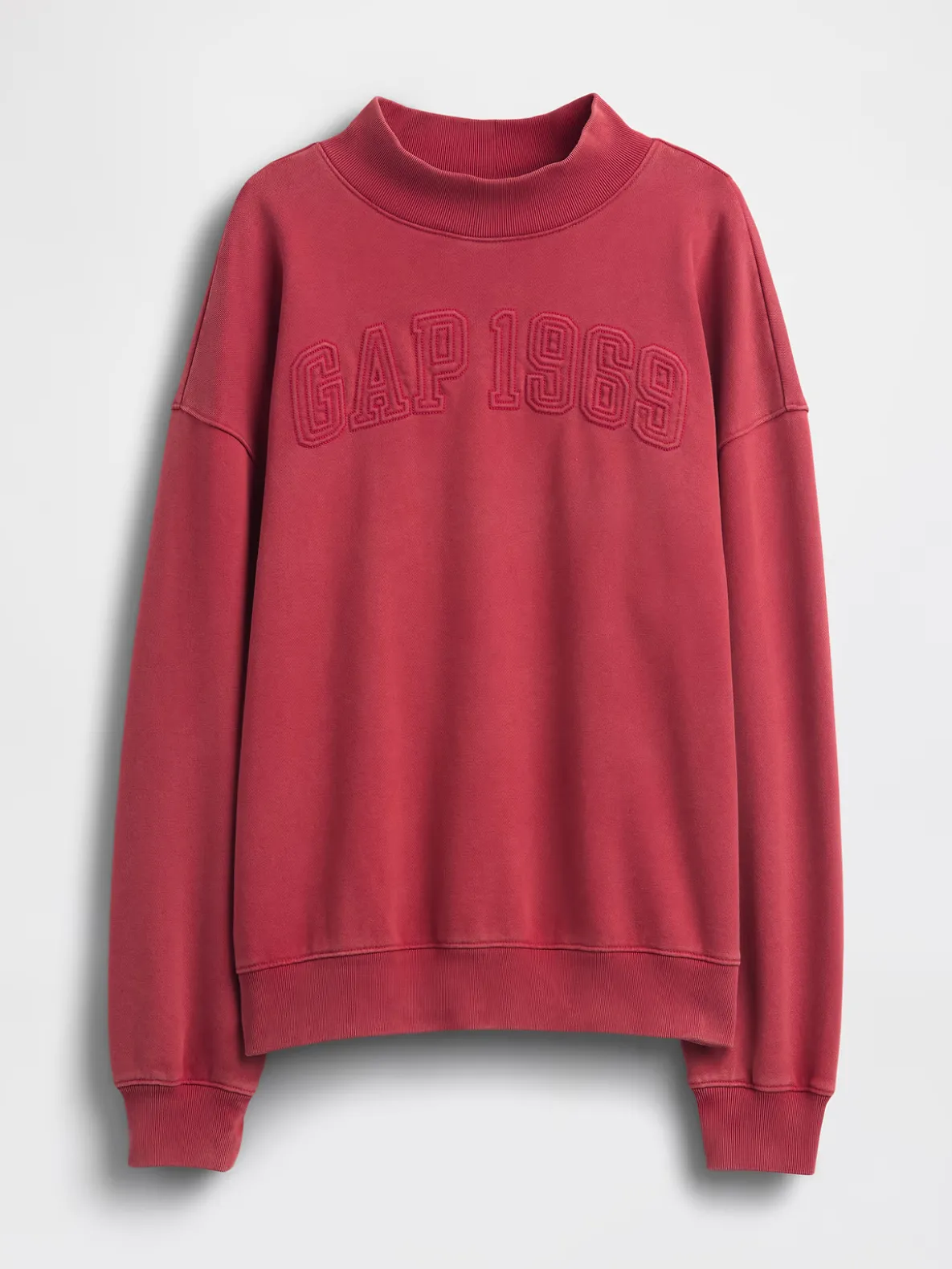 Heavyweight French Terry Oversized Mockneck Sweatshirt
