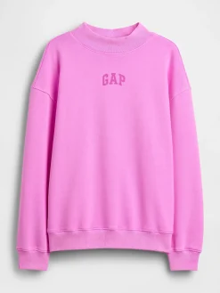 Heavyweight French Terry Oversized Mockneck Sweatshirt