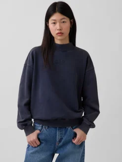 Heavyweight French Terry Oversized Mockneck Sweatshirt
