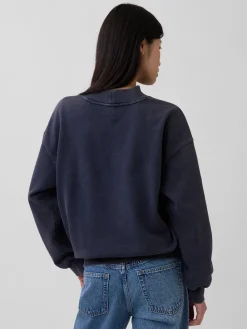 Heavyweight French Terry Oversized Mockneck Sweatshirt