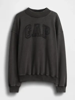 Heavyweight French Terry Oversized Mockneck Sweatshirt