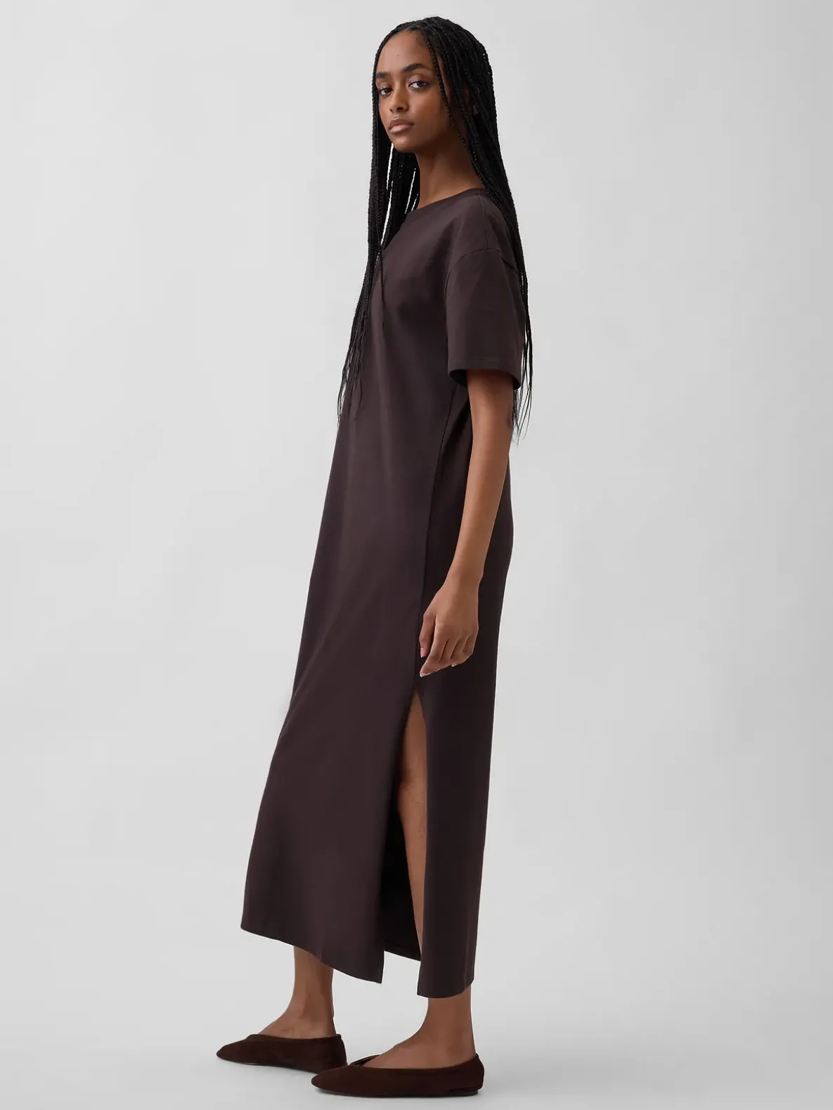 Heavyweight Oversized Maxi T-Shirt Dress