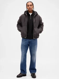 Heavyweight Oversized Quarter-Zip Pullover