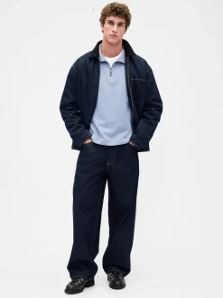 Heavyweight Oversized Quarter-Zip Pullover