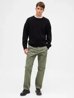 Heavyweight Twill Relaxed Straight Khakis