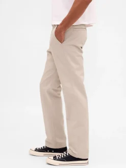 Heavyweight Twill Relaxed Straight Khakis
