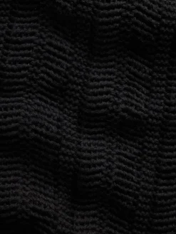 Herringbone Crochet Sweater Shirt