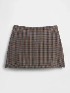 Herringbone Mini Skort
