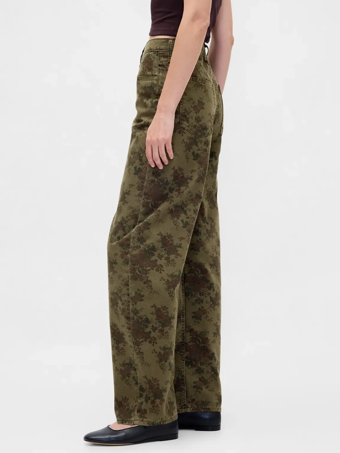 High Rise Barrel Jeans