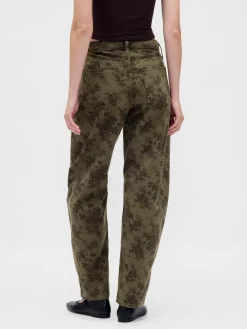 High Rise Barrel Jeans