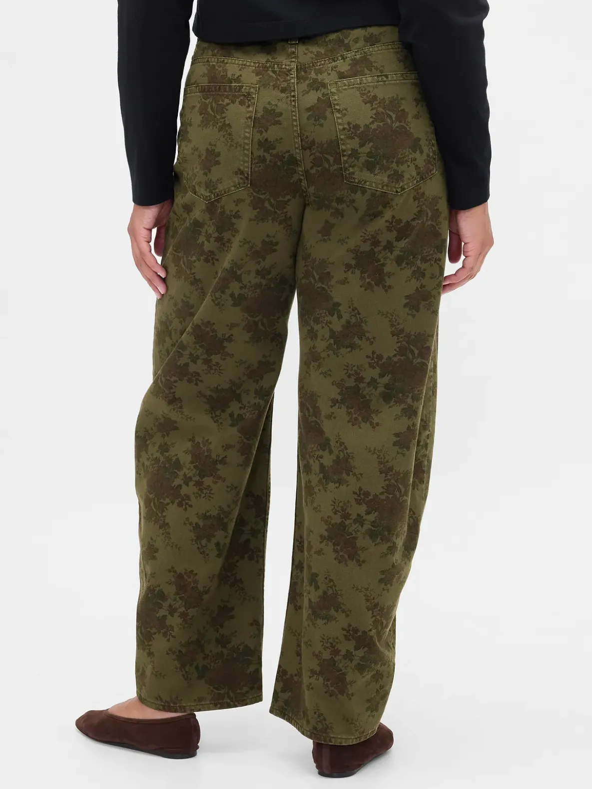 High Rise Barrel Jeans