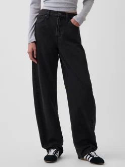 High Rise Barrel Jeans