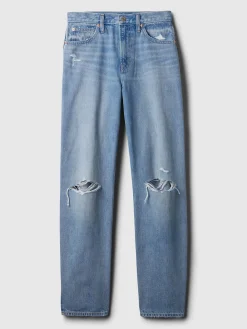 High Rise Barrel Jeans