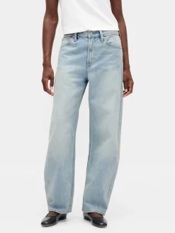 High Rise Barrel Jeans
