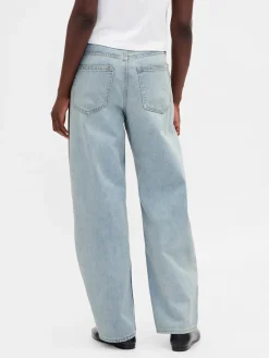 High Rise Barrel Jeans