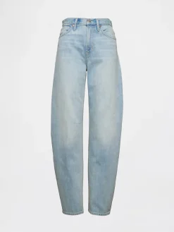High Rise Barrel Jeans
