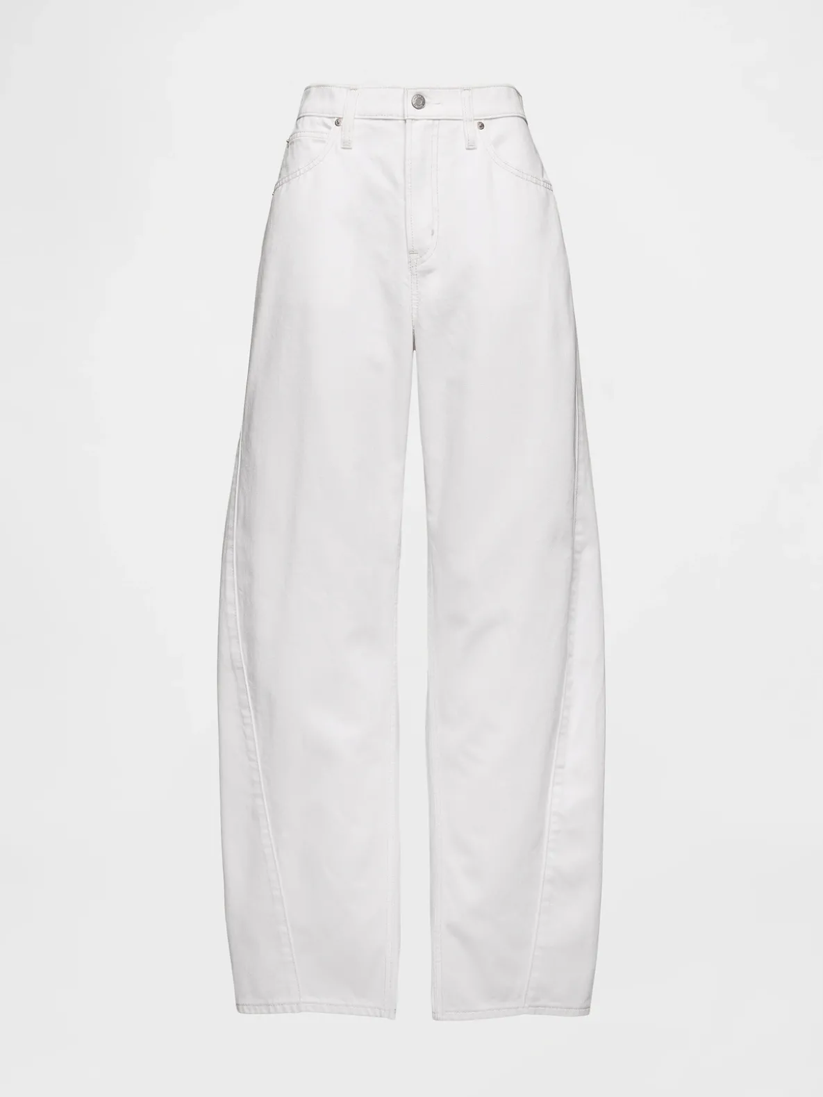 High Rise Barrel Jeans