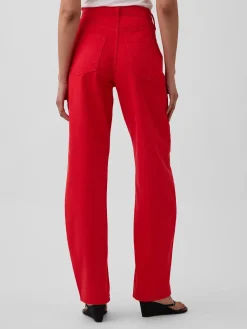 High Rise Barrel Jeans