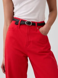 High Rise Barrel Jeans