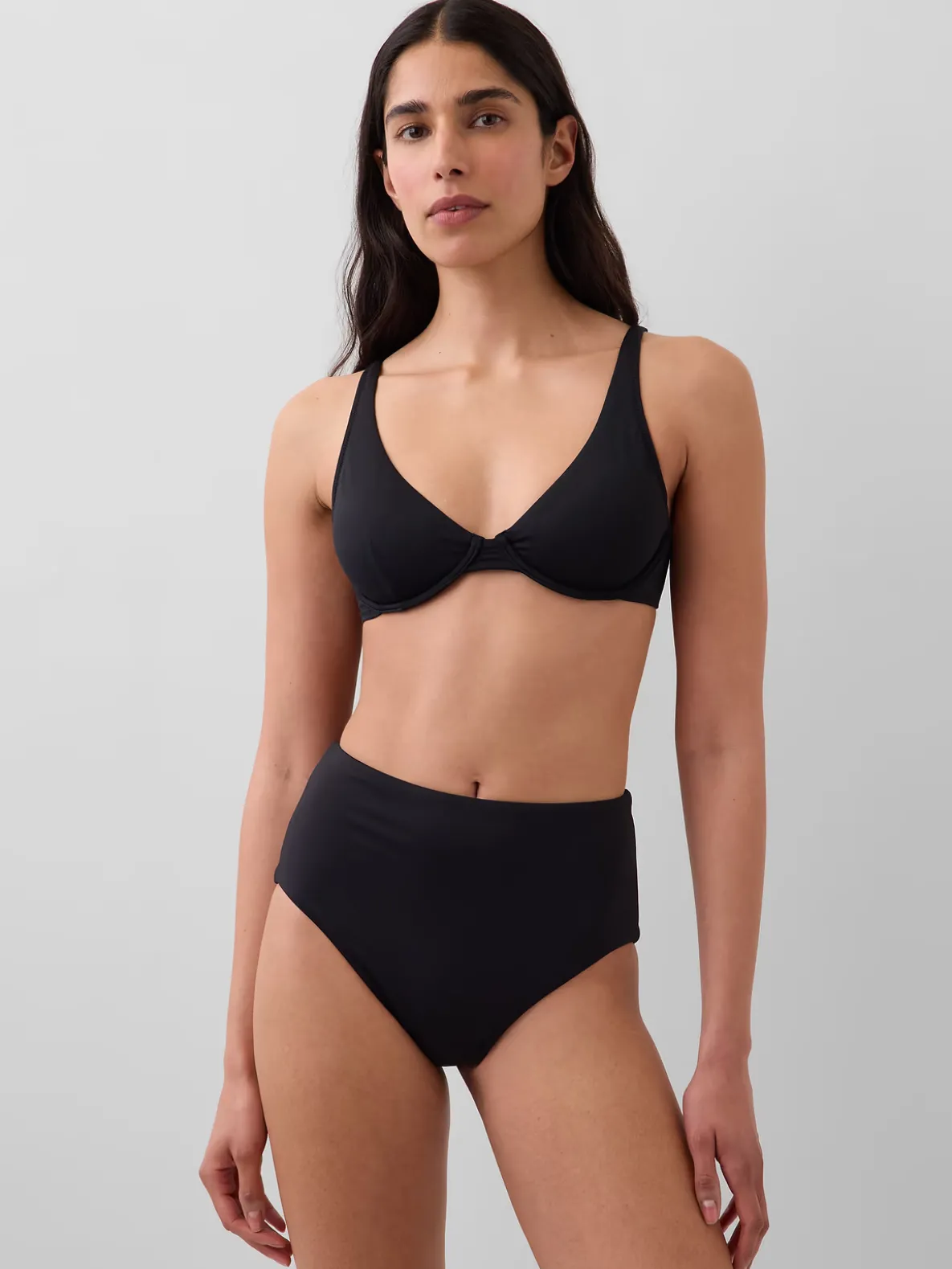 High Rise Bikini Bottom