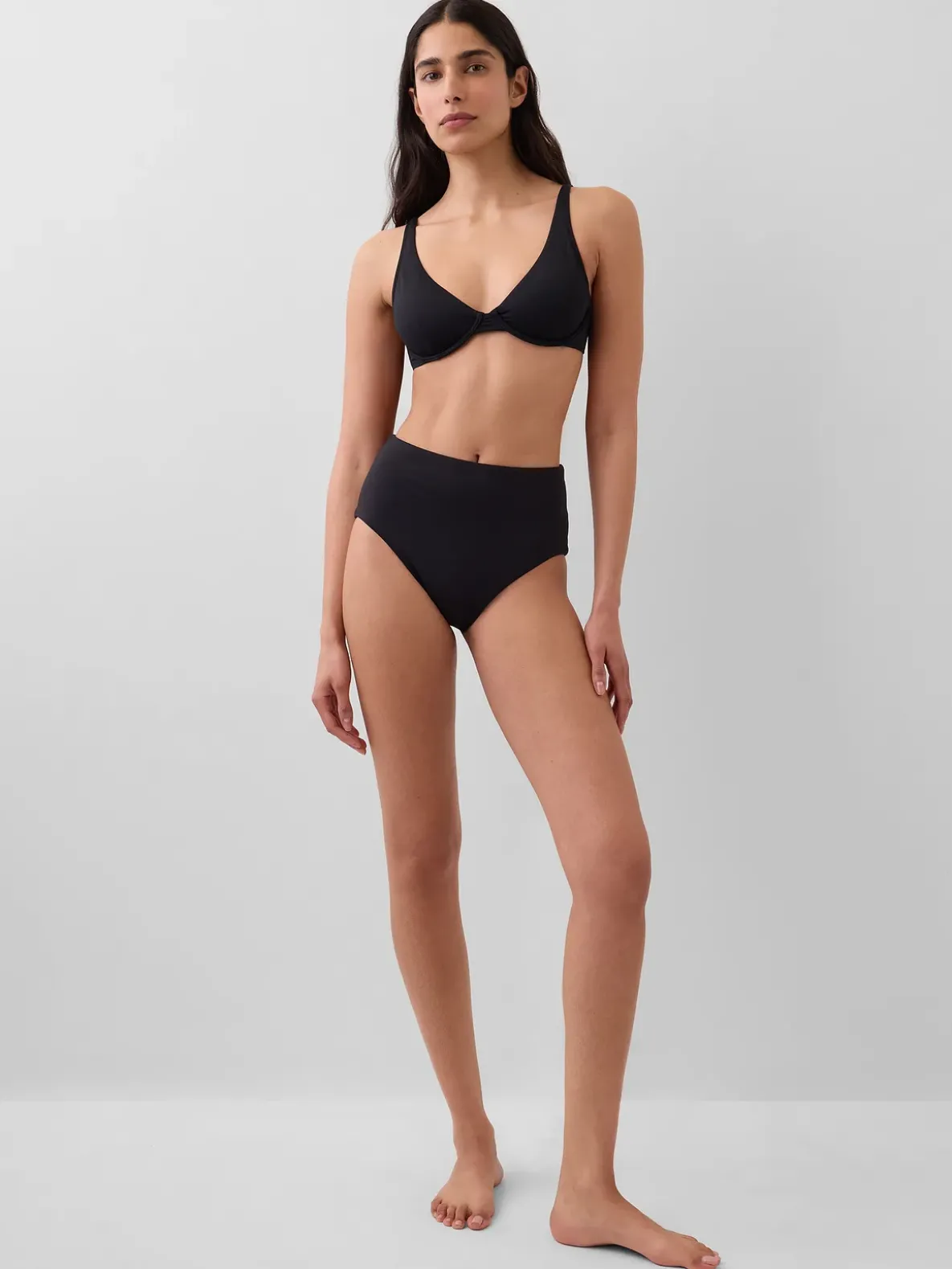 High Rise Bikini Bottom
