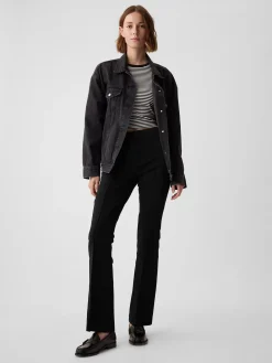 High Rise BiStretch Flare Pants