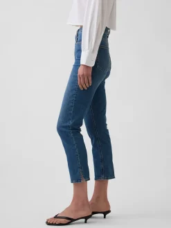 High Rise Capri Jeans