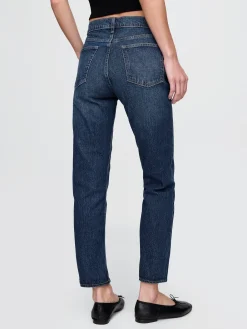 High Rise Cheeky Straight Jeans