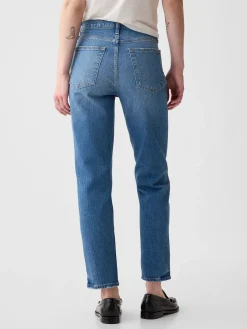High Rise Cheeky Straight Jeans