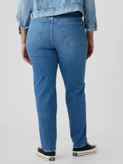 High Rise Cheeky Straight Jeans