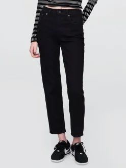 High Rise Cheeky Straight Jeans