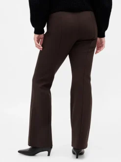 High Rise Double Knit Boot Pants