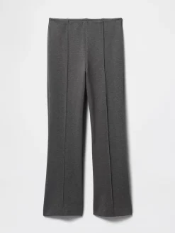 High Rise Double Knit Crop Kick Pants