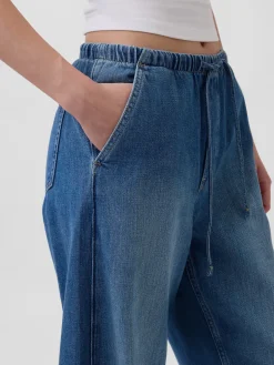 High Rise Easy Barrel Jeans