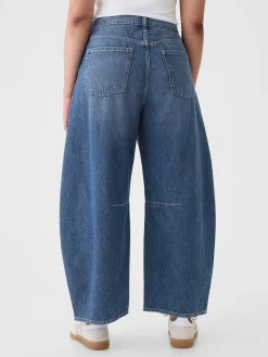 High Rise Horseshoe Jeans